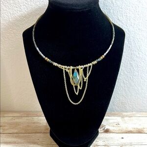 Nakamol Labradorite Stone Beaded Necklace
